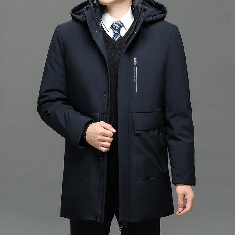 Arctic Shield Parka – Premium Waterproof Down Jacket for Men | Extreme Winter Protection